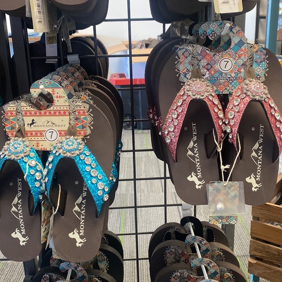 Mystery Montana West Bling Sandals - Picture 7 of 15